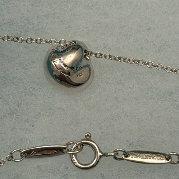 Authentic Rare Tiffany & Co Elsa Peretti Bean Nugget Necklace - Picture 11 of 13